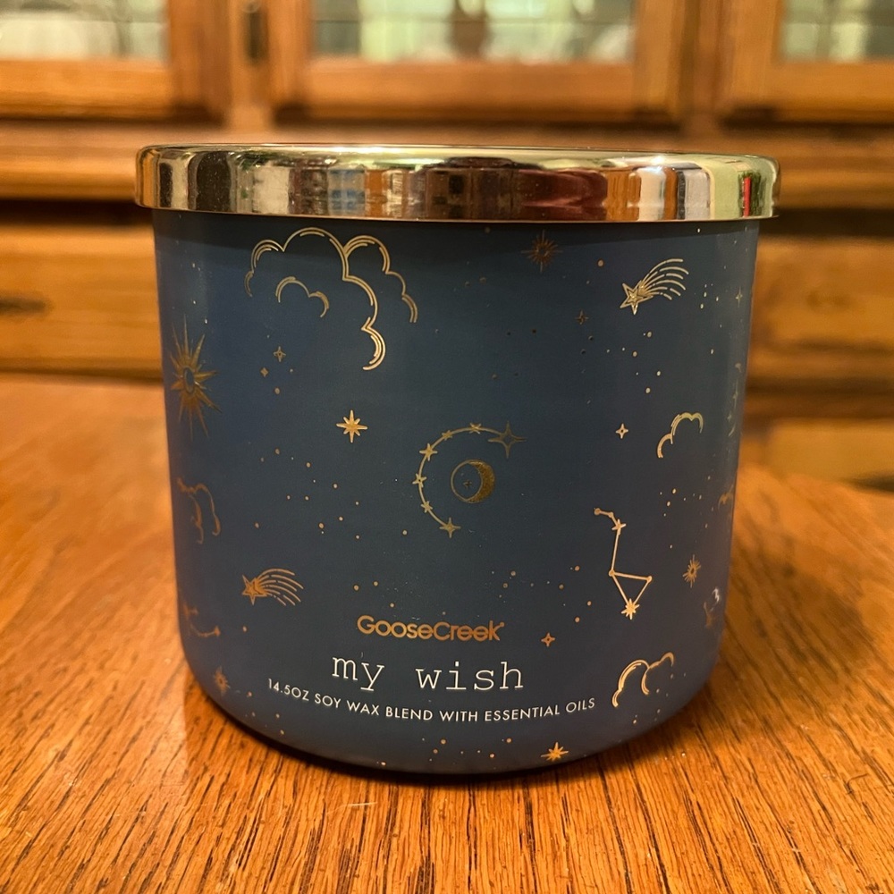 Brand New Valentine's Day Goose Creek My Wish 3 Wick Candle